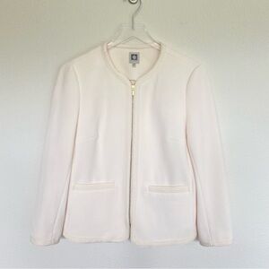 Anne Klein Cream Lady Jacket | Sz 8